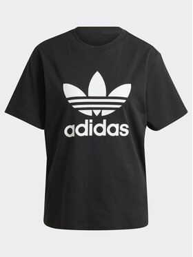 Adidas T-shirt Trefoil IR9533 Crna Regular Fit