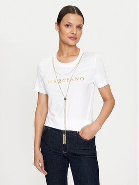 Marciano Guess Marciano Guess Тишърт Olivia 4YGI16 6138A Бял Regular Fit