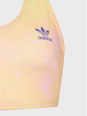 Adidas Top Allover HL6595 Žuta Slim Fit