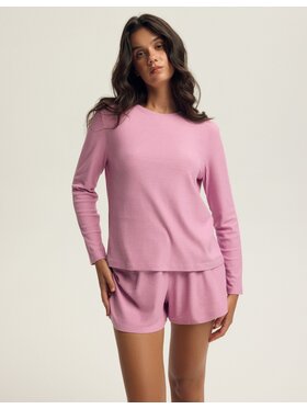 Esotiq Esotiq Piżama 43814 Różowy Regular Fit