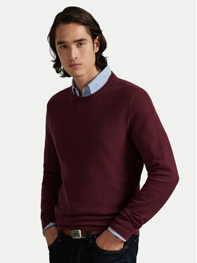 Polo Ralph Lauren Polo Ralph Lauren Pulover 710918163520 Bordo rdeča Regular Fit