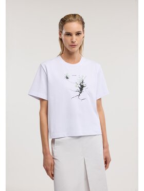 Trussardi Trussardi T-Shirt G0496000353N001 Biały Regular Fit