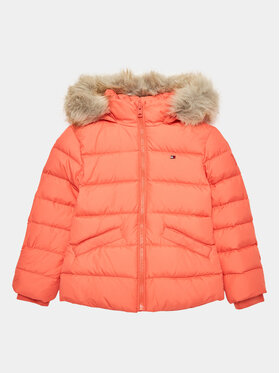Tommy Hilfiger Tommy Hilfiger Vatovaná bunda Essential KG0KG07399 M Koralová Regular Fit