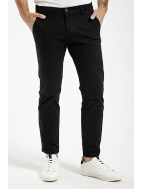 Cross Jeans Cross Jeans Chinosy F 194-358 Czarny Tapered Leg