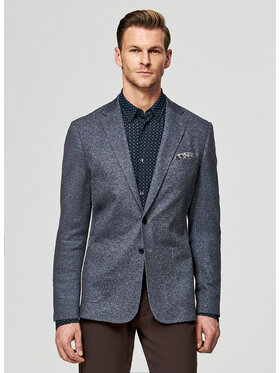 Pako Lorente Pako Lorente Marynarka P26SF-3X-003 Granatowy Slim Fit