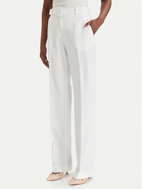 Guess Guess Pantaloni di tessuto W6GB05 W1765 Bianco Regular Fit