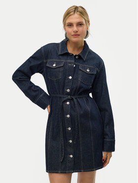 Vero Moda Vero Moda Дънкова рокля Oda 10321127 Тъмносин Regular Fit