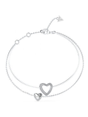 Guess Guess Bransoletka JUBB05027JWRHS Srebrny