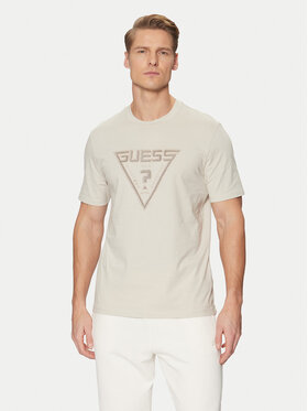 Guess Guess T-shirt Z5RI03 I3Z14 Bež Regular Fit