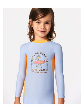 Rip Curl Rip Curl Kombinezon plażowy Grom Energy Upf L/S Sp St-Boy Błękitny