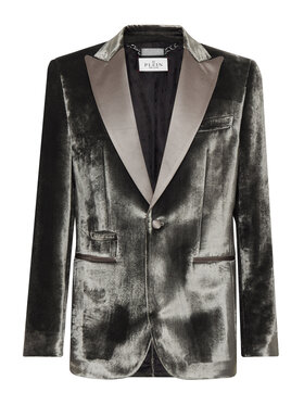 PHILIPP PLEIN PHILIPP PLEIN Marynarka 867 Szary Regular Fit