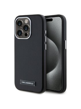 KARL LAGERFELD KARL LAGERFELD Etui na telefon iPhone 15 Pro Max Czarny