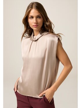 Oltre Oltre Bluzka 2040J000805N006 Różowy Baggy Fit