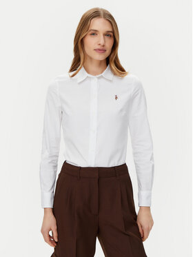 U.S. Polo Assn. U.S. Polo Assn. Πουκάμισο WUP1417 Λευκό Regular Fit