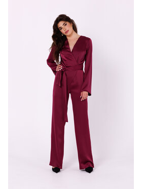 Makover Makover Overal K171 Bordová Modern Fit