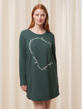 Triumph Triumph Nočna srajca Nightdresses NDK 03 LSL X 10216556 Zelena