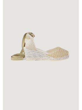 Espadrilles Espadrilles Décolleté ROY RAFIA ESPADRILLES PLATINO Grigio