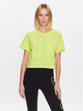 DKNY Sport DKNY Sport T-särk DP3T9218 Kollane Classic Fit