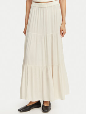 ONLY ONLY Maxi sukňa Mikka 15324808 Béžová Regular Fit