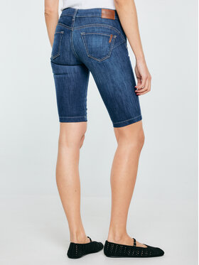 BIG STAR BIG STAR Szorty jeansowe GIANNA Granatowy Basic Fit