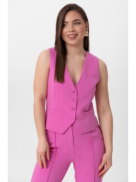 LAURELLA LAURELLA Kamizelka 8UL003 Różowy Regular Fit