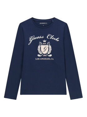 Guess Guess Särkpluus J6YI21 K3747 Tumesinine Regular Fit
