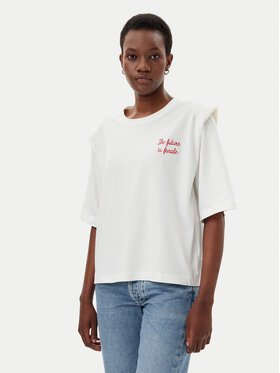 ViCOLO ViCOLO T-särk RD0013 Valge Regular Fit
