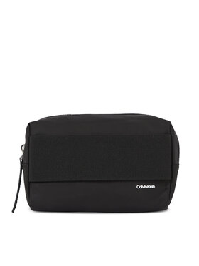 Calvin Klein Calvin Klein Neseser Wide Strap Nylon Washbag K60K611093 Crna