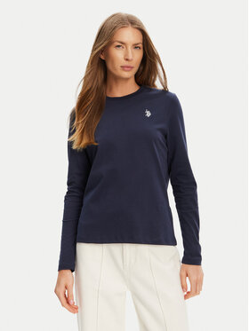 U.S. Polo Assn. U.S. Polo Assn. Bluzka WUP0785 Granatowy Regular Fit