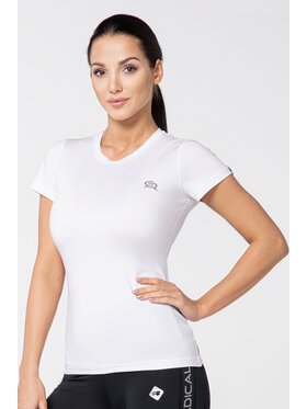 ROUGH RADICAL ROUGH RADICAL Koszulka techniczna CAPRI Biały Slim Fit