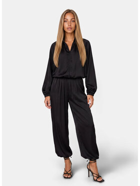 Agatha Studio Agatha Studio Komplet bluzka i spodnie A26LS-KA-K55 Czarny Oversize