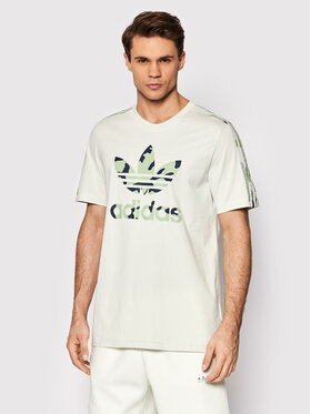 adidas adidas T-shirt Graphics Camo Infill HF4889 Bež Regular Fit