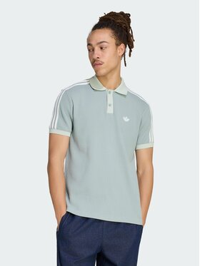 adidas adidas Polo 163931 Zielony Loose Fit