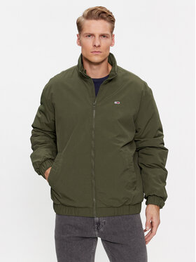 Tommy Jeans Tommy Jeans Blouson bomber Essential DM0DM17238 Vert Relaxed Fit