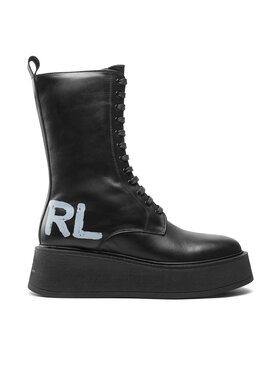 KARL LAGERFELD KARL LAGERFELD Kotníková obuv KL42475 Černá