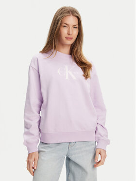 Calvin Klein Jeans Calvin Klein Jeans Μπλούζα Monologo LV047B234G Μωβ Relaxed Fit