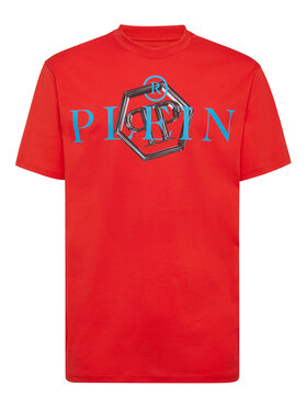 PHILIPP PLEIN PHILIPP PLEIN T-shirt 115 Rosso Regular Fit