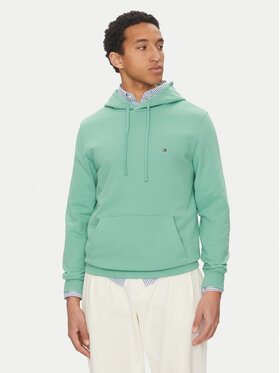 Tommy Hilfiger Tommy Hilfiger Pulóver Essential MW0MW37235 Zöld Regular Fit
