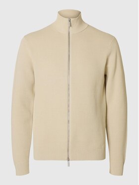 Selected Selected Felpa 16096883_oatmeal Bianco Regular Fit