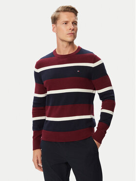 Tommy Hilfiger Tommy Hilfiger Megztinis Pima MW0MW28046 Spalvota Regular Fit
