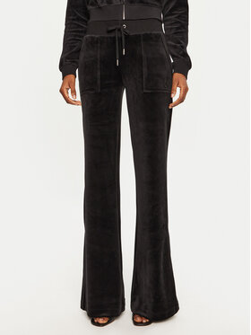 Juicy Couture Juicy Couture Спортивні штани Layla JCSEBJ001 Чорний Flared Leg