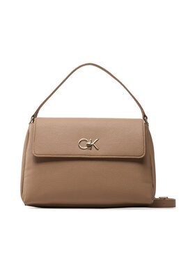 Calvin Klein Calvin Klein Handtasche Re-Lock Tote W/Flap Pbl K60K610178 Beige