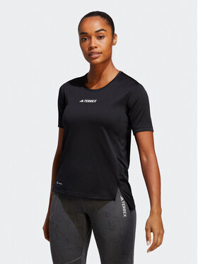 adidas adidas T-Shirt Terrex Multi T-Shirt HM4041 Czarny Regular Fit