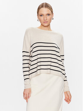 Culture Culture Džemper Annemarie 50109338 Bež Boxy Fit