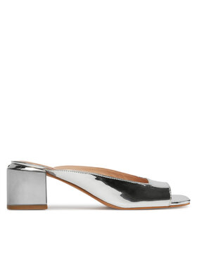 PINKO Pinko Klapki Kai 06 SD0049 P005 Srebrny