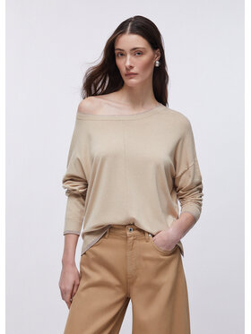 Liu Jo Liu Jo Sweter WA6283MS49I41208 Beżowy Regular Fit