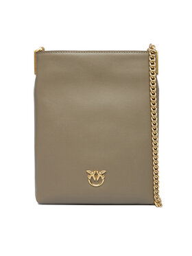 PINKO PINKO Handtasche Flat Satchel AI 25-26 PCPL 105352 A0QO Grau