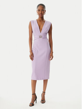 Rinascimento Rinascimento Kokteilinė suknelė CFC0123769003 Violetinė Regular Fit