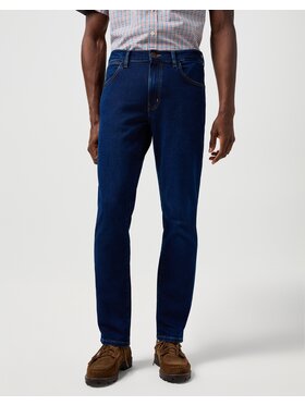 Wrangler Wrangler Jeansy Larston Niebieski Slim Fit