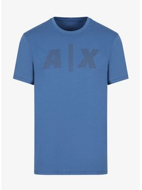 Armani Exchange Armani Exchange T-Shirt 3RZTFF ZJH4Z 15CK Niebieski Regular Fit